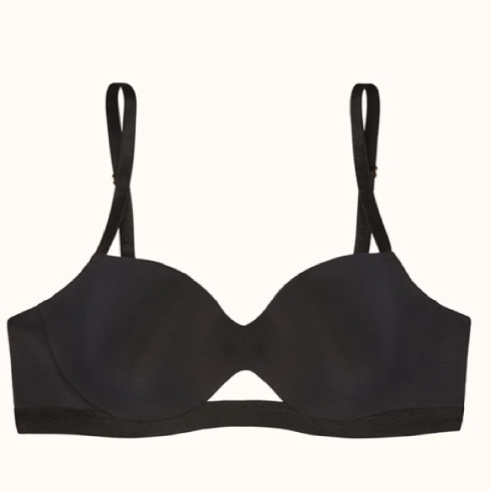 34B1/2 Thirdlove 24/7® Pima Cotton T-Shirt Bra Black